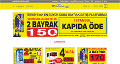 Desktop Screenshot of dubabayrak.com